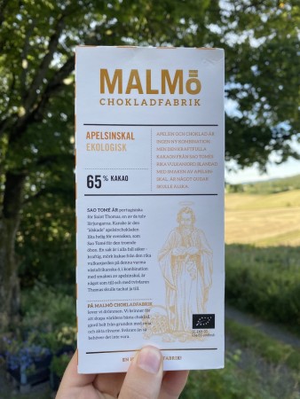 Malmø apelsinskal 65% Sjokolade