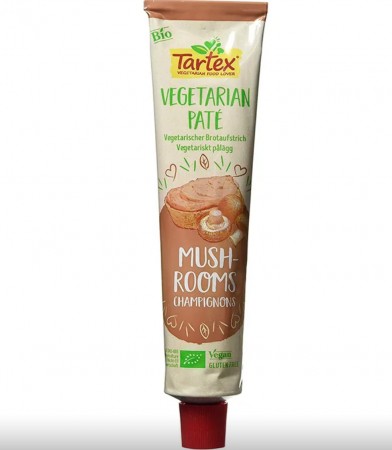 Tartex vegetarisk sopp postei 200g, økologisk