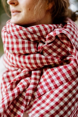 Palisandra Shawl, Hygge Red