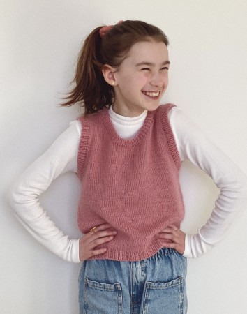 Petite knit - Stockholm Slipover Junior