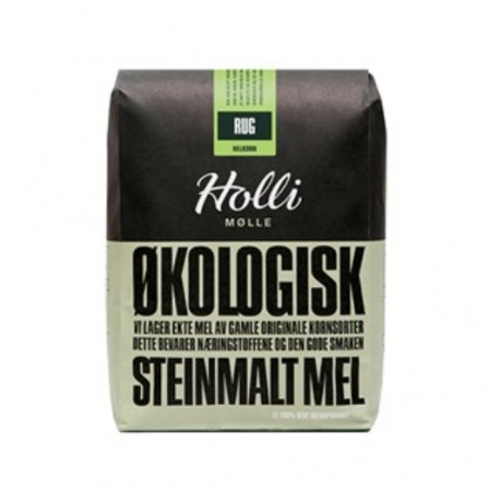 Holli mølle rug helkorn 1 kg
