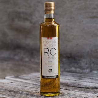 RO økologisk og norsk rapsolje, 0,5 L