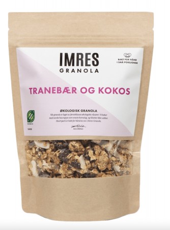 Tranebær og kokos fra Imres Granola 