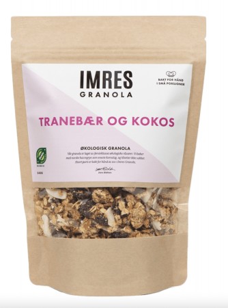 Tranebær og kokos fra Imres Granola - midlertidig utsolgt 