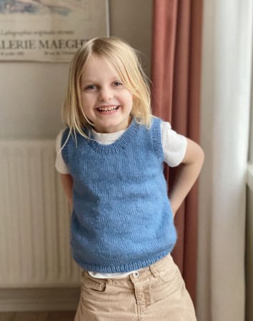 Petite knit -Stockholm Slipover Mini