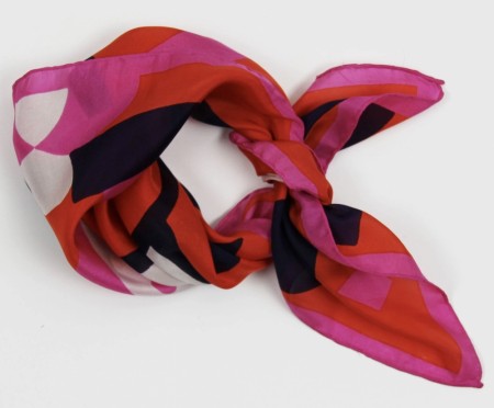 Silkeskjerf Fuchsia