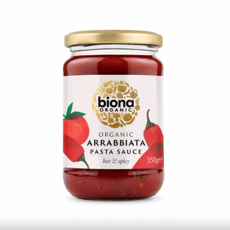 Biona arrabiatta, hot & spicy pasta sauce, 350g, økologisk