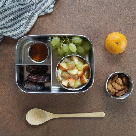 Matboks i stål, Bento Medium+ 3 fra Yummii Yummii - utsolgt