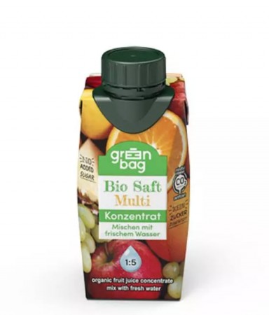 Mulitvitaminjuice, konsentrat, økologisk fra Green-Bag, 200 ml