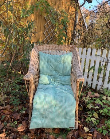 Sittepute / madrass av vintage sarier, 120 x 45 cm - No 3