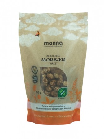 Morbær fra Manna, 150 g, økologisk