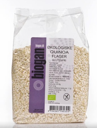 Quinoaflak, økologisk fra Biogan,  400g 