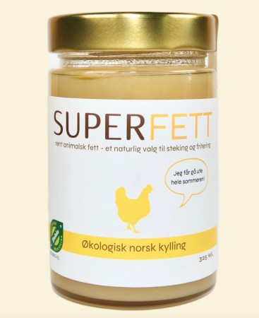 Superfett av økologisk kylling, 325 ml, økologisk - midlertidig utsolgt