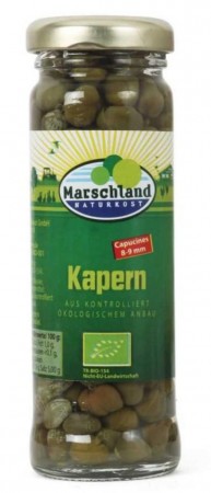 Kapers i lake fra Marschland, 100g, økologisk