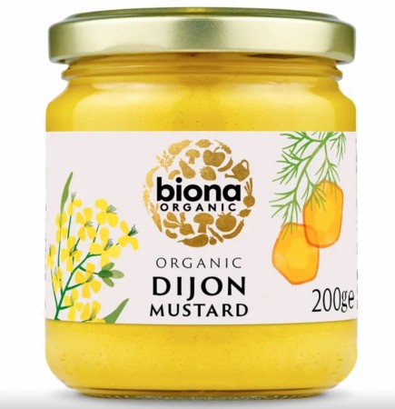 Organic Dijon Sennep fra Biona, 200g