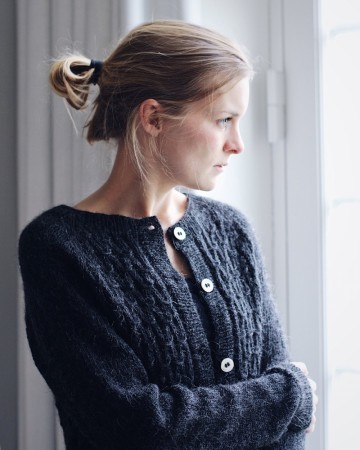 Petite Knit - Klassisk Smock-cardigan