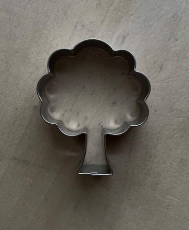 Pepperkakeform tre, liten