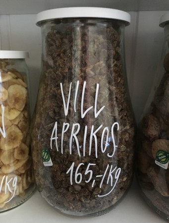 Vill aprikos, økologisk 250g