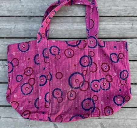 Strandbag, 100% bomullssari, no. 05