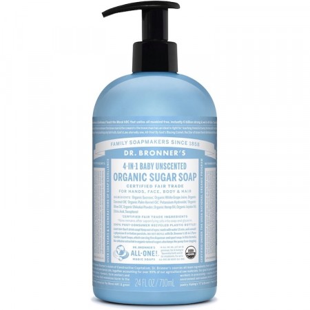 Dr. brønner´s ORGANIC SUGAR SOAP Baby Unscented