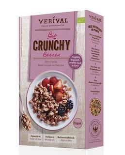Crunchy granola med bær fra Verival, 375g økologisk 