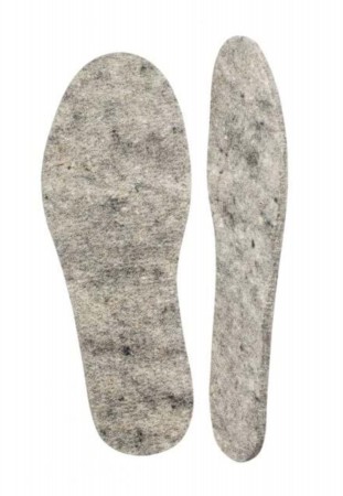 Ullsåler/filtsåler - Grå, Glerups 