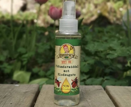Flåttfrid, naturlig middel mot blodsugende insekter, 100ml, spray