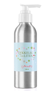 NATURLIG SKUMSJAMPO/shampoo TIL BARN, parfymefri, lykkelig som liten