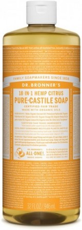 Dr. bronner Pure-Castile Liquid Soap Citrus 473 ml