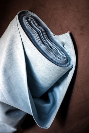 Washed cotton denim light, 80oz, FRA MERCHANT & MILLS, selges pr 0,5m