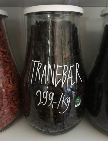 Tranebær, økologisk 250g