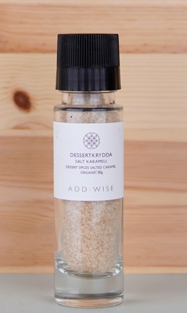 Dessertkrydder Salt Karamell fra Add wise, 70g, økologisk