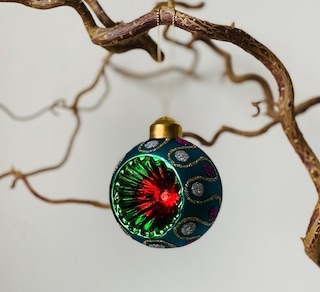 Liten julekule vintage fra UND