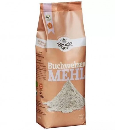 Bauck bokhvetemel, 500g, økologisk