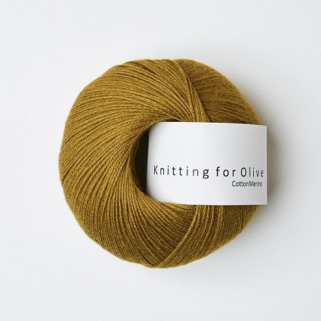 Cotton Merino - Mørk okker