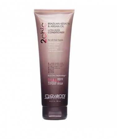 Giovanni keratin & argan oil conditioner, 250 ml