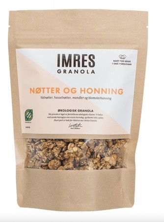 Nøtter og honning fra Imres Granola 