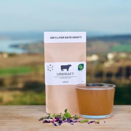 Urkraft - Storfekraft av økologisk Angus - naturell med havsalt, økologisk