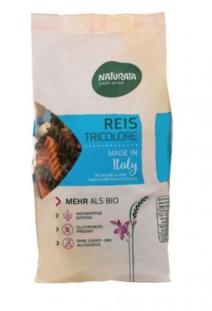 RISPASTA TRICOLORE fra Naturata, Økologisk, GLUTENFRI, 250G