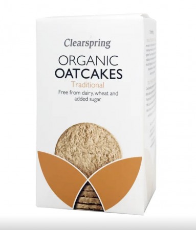  Clearspring økologisk havrekaker, 200g