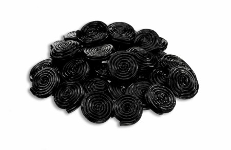 Økologiske lakrissnurrer løsvekt, 100g (vegansk)