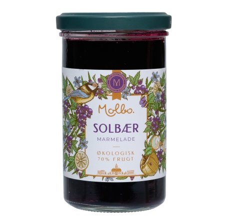 Solbær marmelade, økologisk fra Rømer Vegan 290g