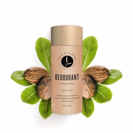 Eco O´Clock Vegansk, plastfri og norskprodusert deodorant - Nøytral