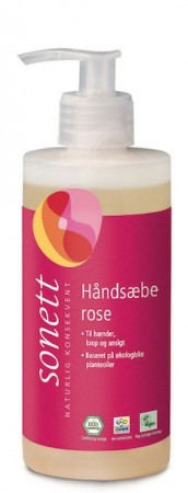 Sonett håndsåpe, rose, 300 ml