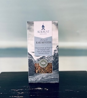 Kakukrydder (brød og rundstykke-krydder), økologisk, fra Aukrust, 25 g,