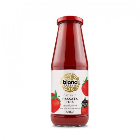 Passata, økologisk fra Biona, 680g