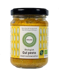 Helios Gul Pesto, 130g, økologisk