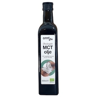 MCT olje, økologisk fra Goodlife, 500 ml - midlertidig utsolgt