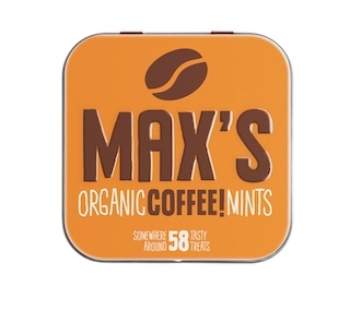 Kaffe pastiller, økologisk fra Max`s Mint, 35g, vegansk
