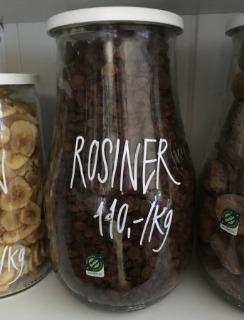 Rosiner, økologisk 250g